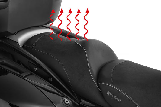 Wunderlich Passenger Seat »AKTIVKOMFORT« seat heating & gel insert - black