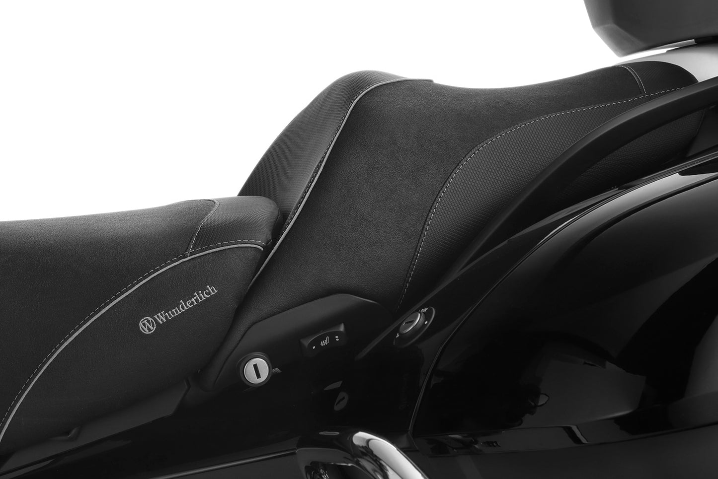 Wunderlich Passenger Seat »AKTIVKOMFORT« seat heating & gel insert - black
