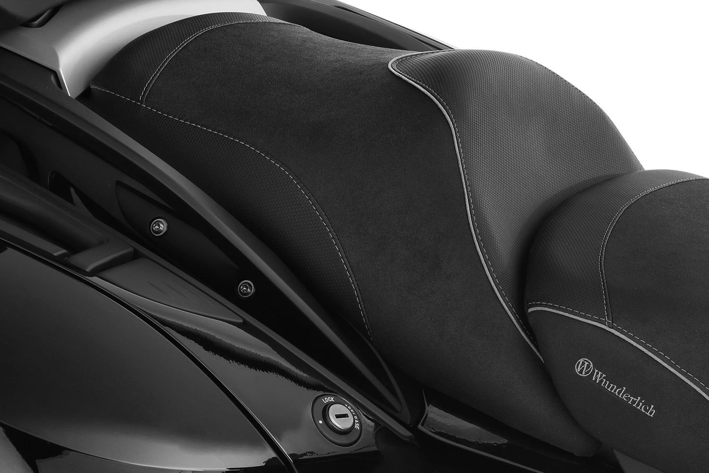 Wunderlich Passenger Seat »AKTIVKOMFORT« seat heating & gel insert - black