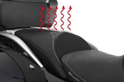Wunderlich Passenger Seat »AKTIVKOMFORT« seat heating & gel insert - standard - black