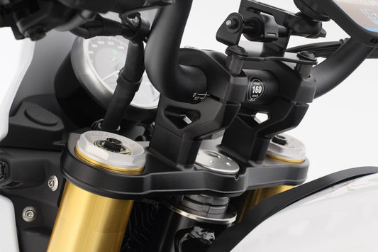 Wunderlich Handlebar Riser ERGO R 12 G/S - 20mm - black