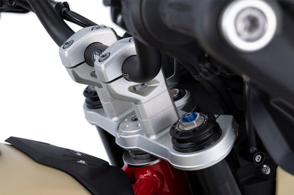 Handlebar riser R 12 G/S ERGO PRO- 40mm - silver