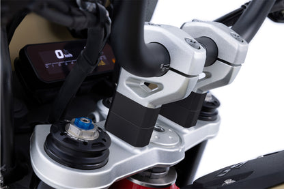 Handlebar riser R 12 G/S ERGO PRO- 40mm - BLACK