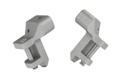 ERGO rider footrest relocation - silver