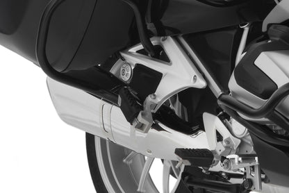 Passenger footrest lowering kit - silver