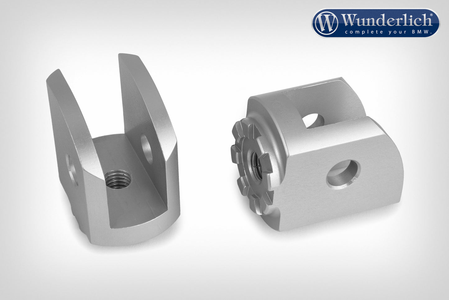 Wunderlich Vario joint rider EVO1 (pair) - silver