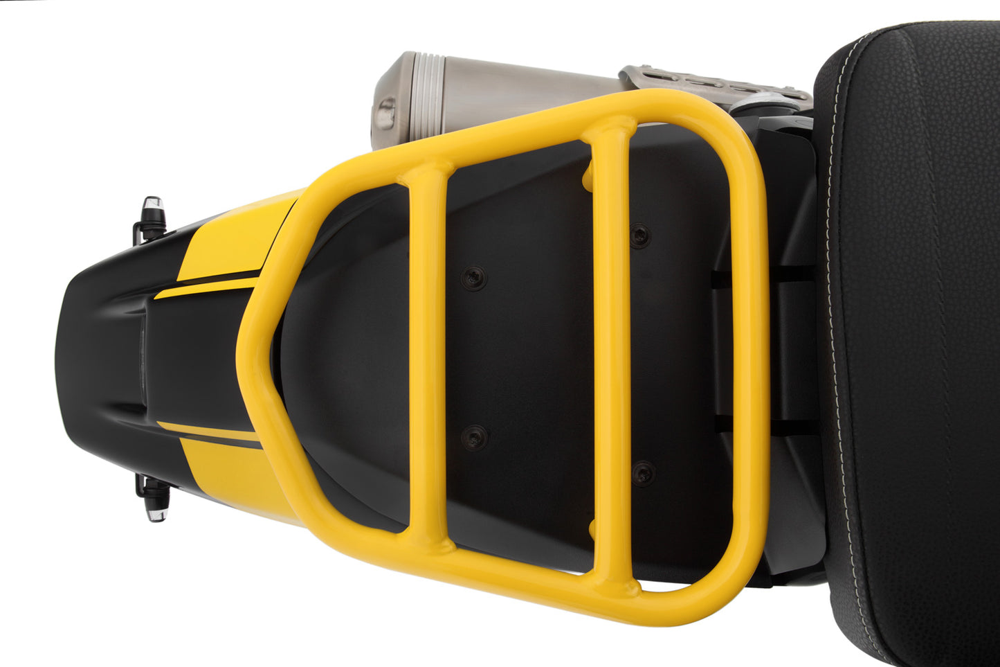 Wunderlich pillion luggage rack “Rallye” - with passenger frame - yellow | Edition 40 Years GS