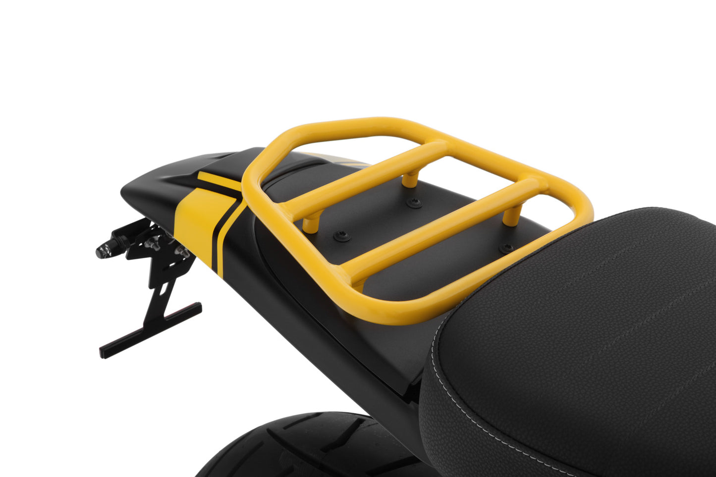 Wunderlich pillion luggage rack “Rallye” - with passenger frame - yellow | Edition 40 Years GS