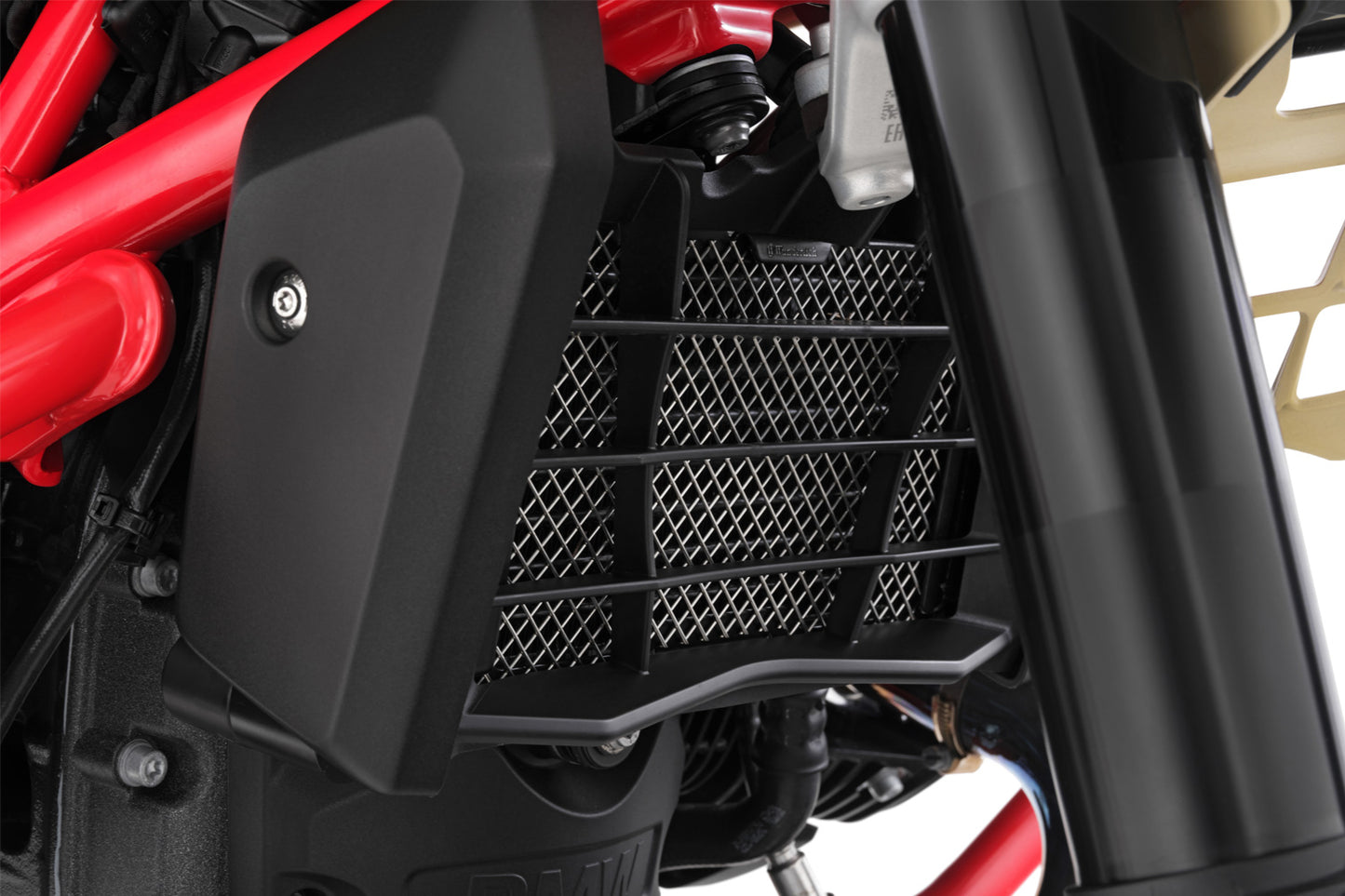 Oil cooler guard R 12 G/S - black