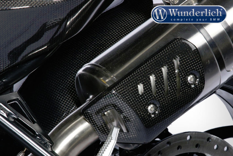 Exhaust heat protection - carbon