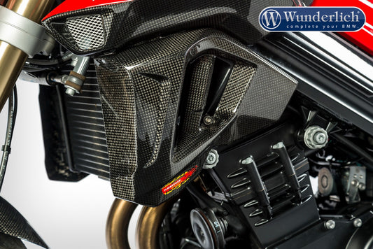 Water cooler protection F 800 R 2015 - left - carbon