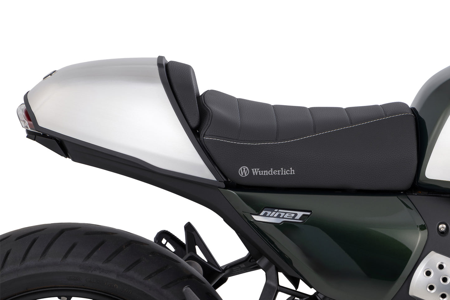 AKTIVKOMFORT rider seat in combination with solo rear - black