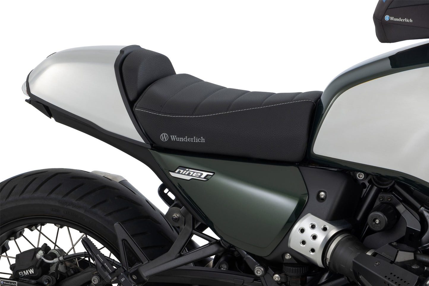 AKTIVKOMFORT rider seat in combination with solo rear - black