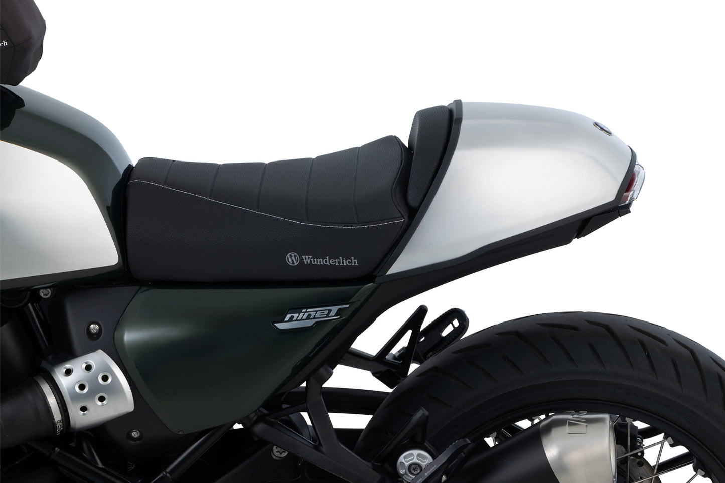 AKTIVKOMFORT rider seat in combination with solo rear - black