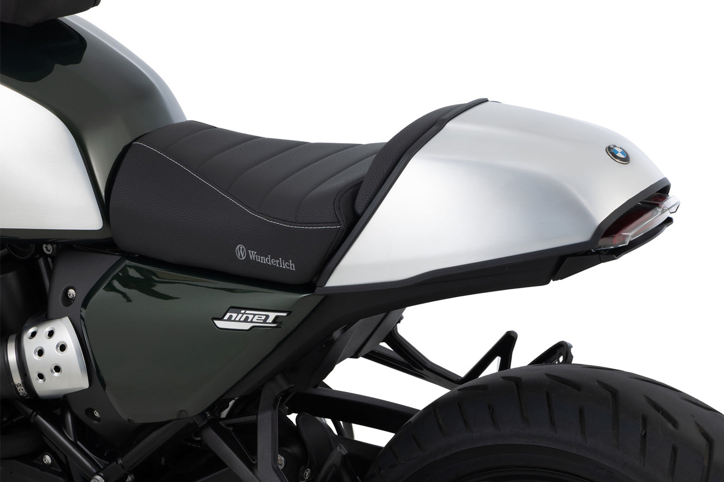 AKTIVKOMFORT rider seat in combination with solo rear - black