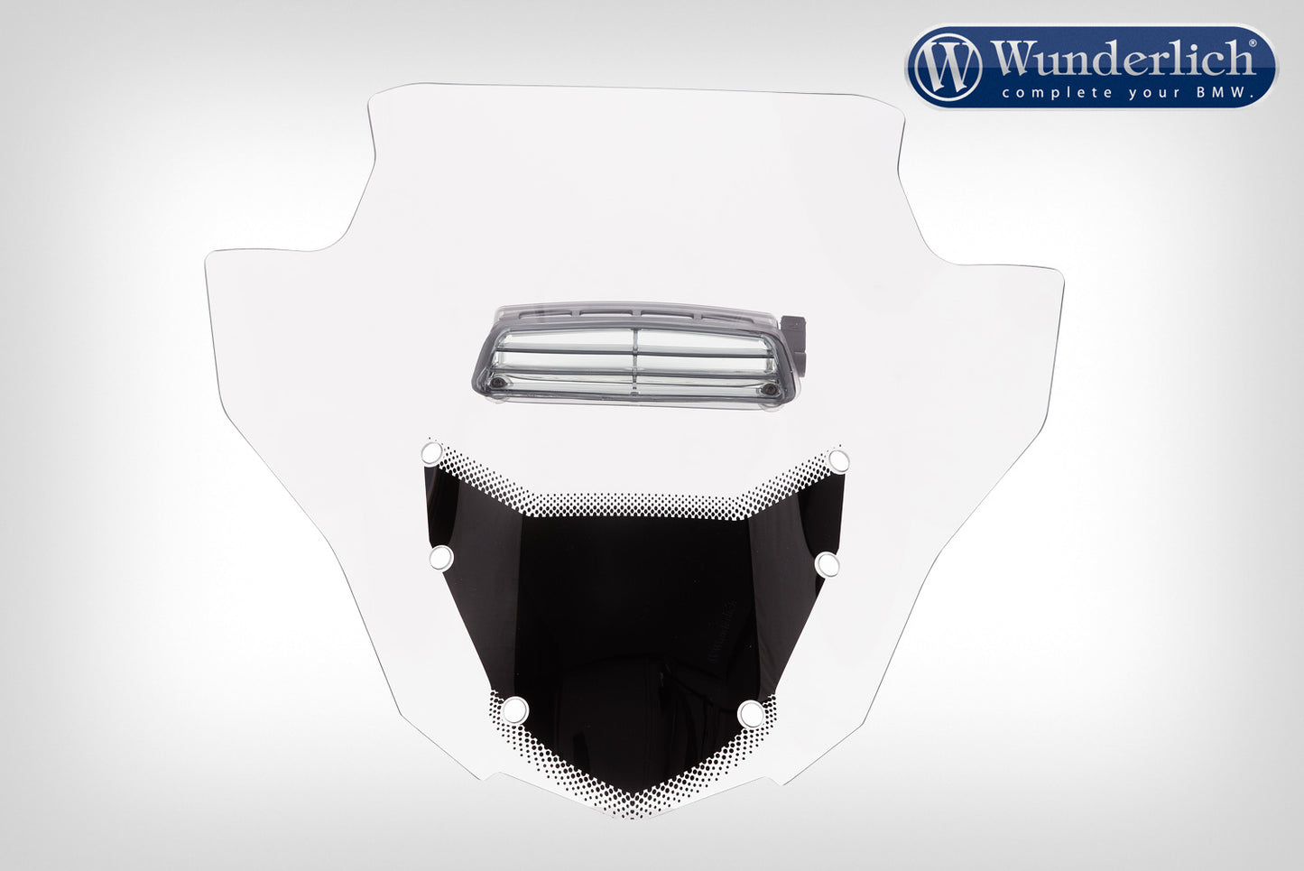 Wunderlich »MARATHON AIRVENTED« touring windshield - clear