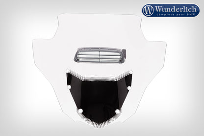 Wunderlich »MARATHON AIRVENTED« touring windshield - clear