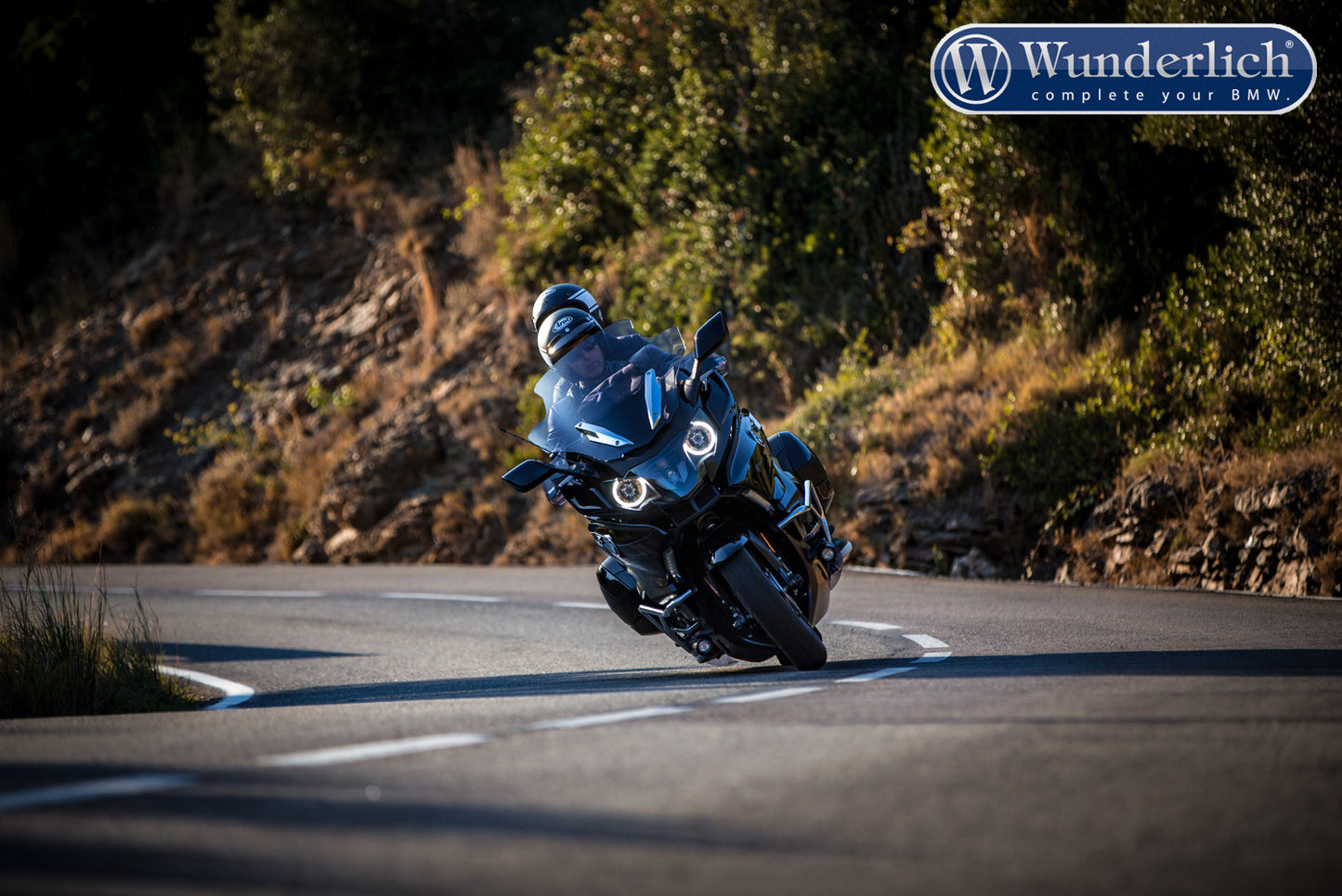 Wunderlich »MARATHON AIRVENTED« touring windshield - clear