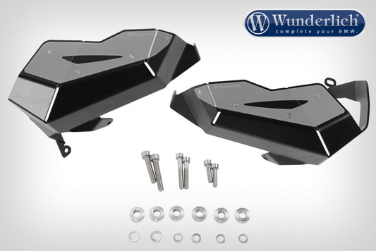 Wunderlich Valve cover &#038; cyl protectors dakar set  black