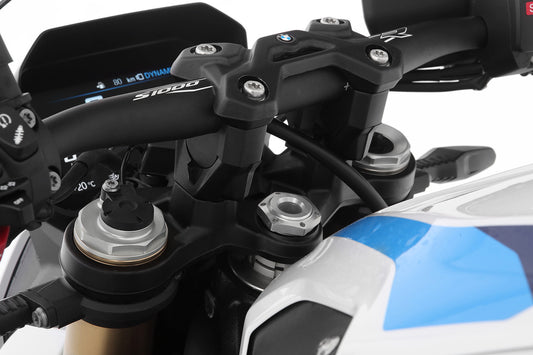 Wunderlich SPORTERGO handlebar riser - black - 25mm