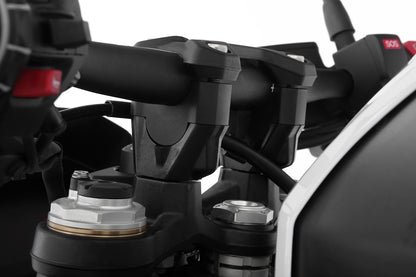 Wunderlich SPORTERGO handlebar riser - black - 25mm
