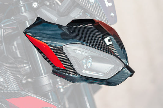 Ilmberger Headlight Fairing Kit in Glossy Carbon - carbon - glossy