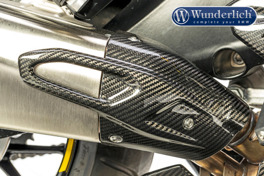 Ilmberger Exhaust heat guard S 1000 XR - carbon - glossy