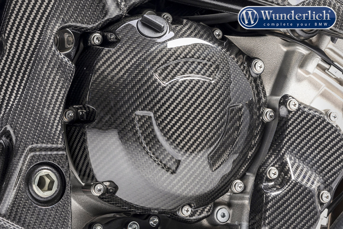 Ilmberger Clutch cover - carbon - glossy