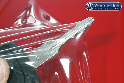 Pannier protection foil Venture Shield with chrome trim - for elegance suitcases - clear