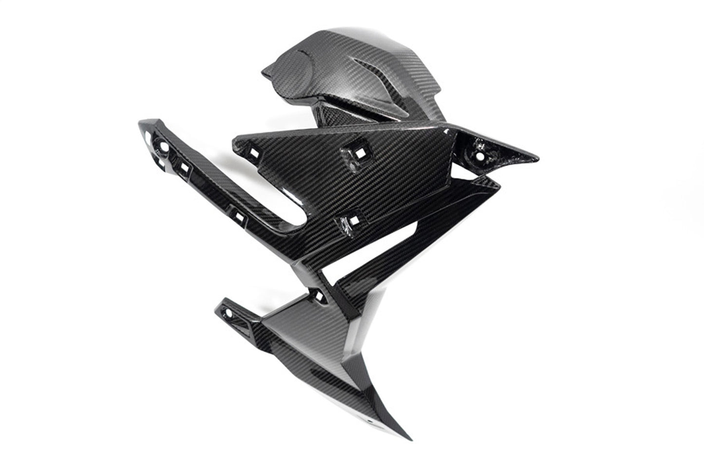 Ilmberger Radiator cover S 1000 R - right - carbon - glossy