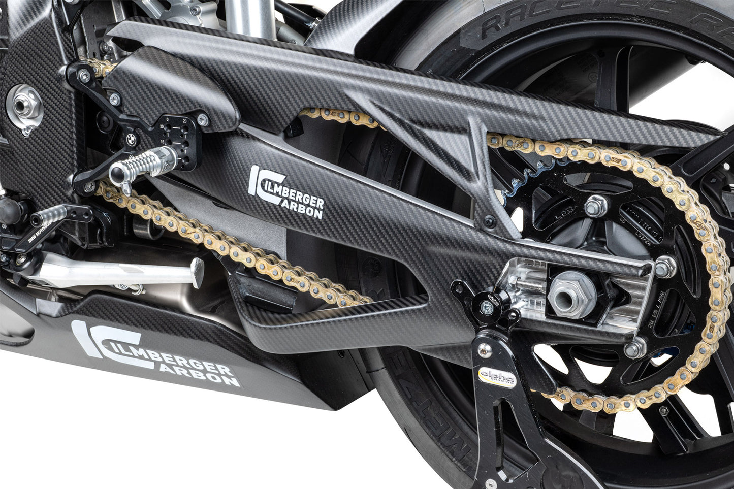 Ilmberger rear hugger with chain guard