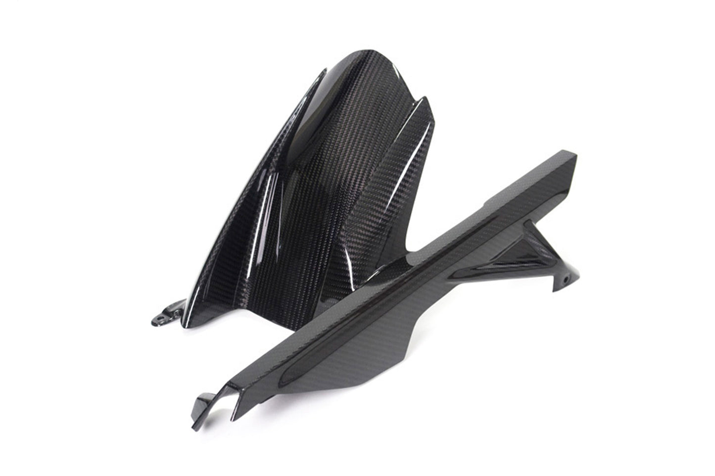 Ilmberger Rear hugger with chain guard racing - carbon - glossy