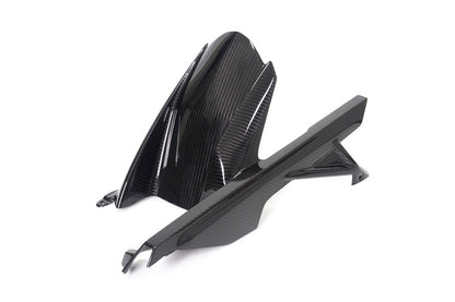 Ilmberger Rear hugger with chain guard racing - carbon - glossy