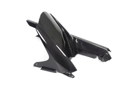 Ilmberger Rear hugger with chain guard racing - carbon - glossy