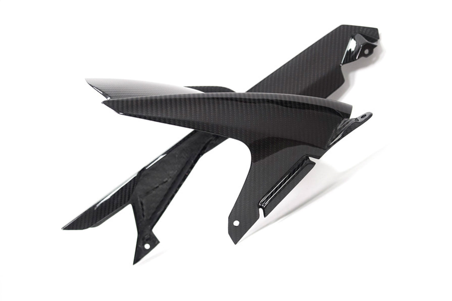 Ilmberger Rear hugger with chain guard racing - carbon - glossy