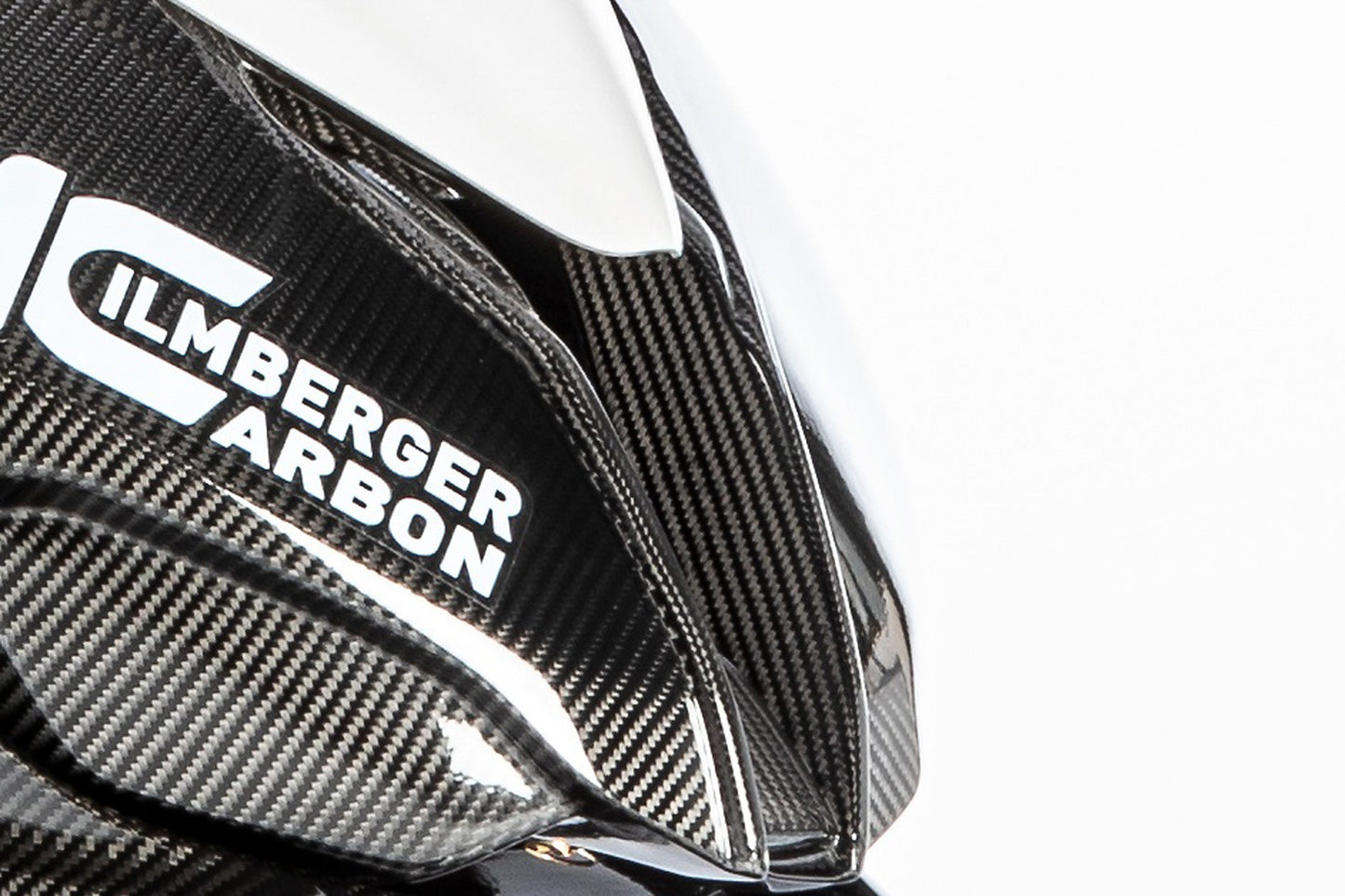 Ilmberger Air inlet duct on the upper part racing S 1000 RR / M 1000 RR - carbon - glossy