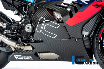 Ilmberger bellypan M 1000 RR 2023 on - carbon - glossy