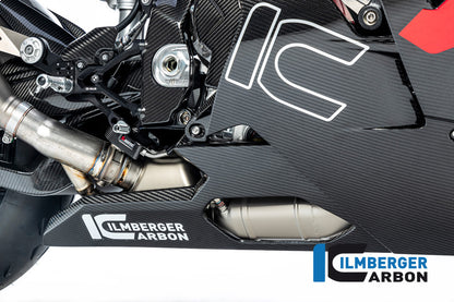 Ilmberger bellypan M 1000 RR 2023 on - carbon - glossy