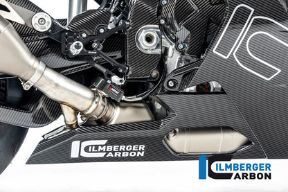 Ilmberger bellypan M 1000 RR 2023 on - carbon - glossy