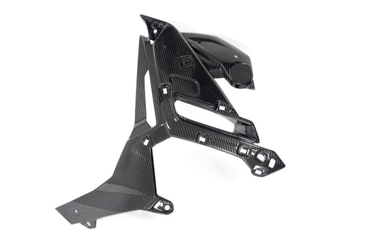 Ilmberger Radiator protection M 1000 R - left - carbon - glossy