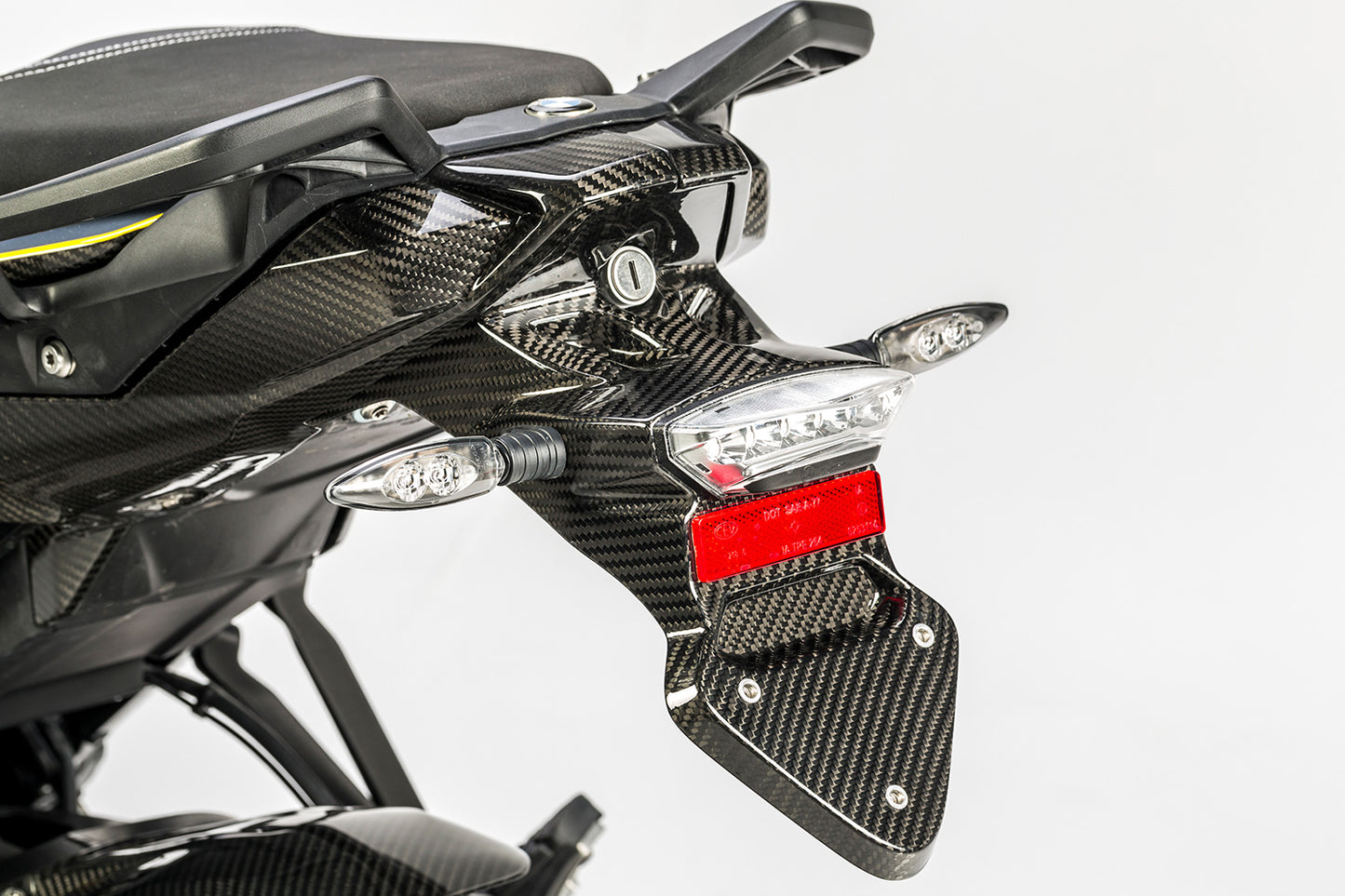 Ilmberger Licence plate holder S 1000 XR - short - carbon - glossy