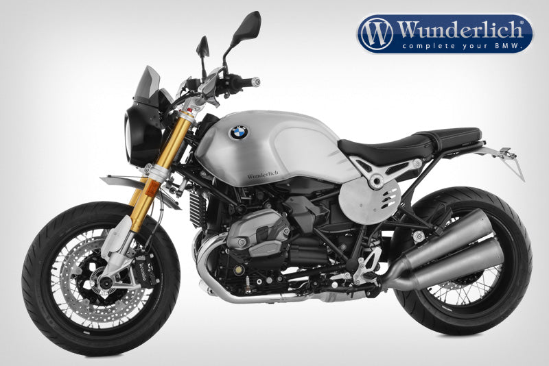 Wunderlich Retro-Sport R nineT number plate holder - stainless steel
