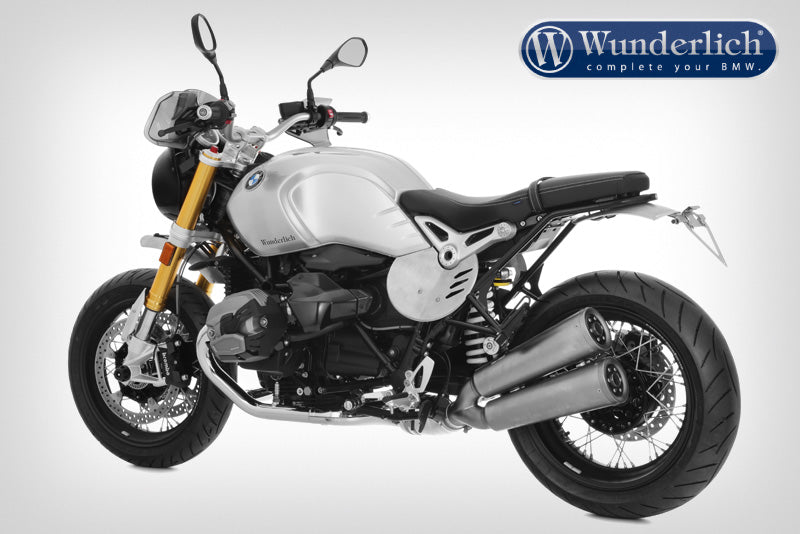 Wunderlich Retro-Sport R nineT number plate holder - stainless steel
