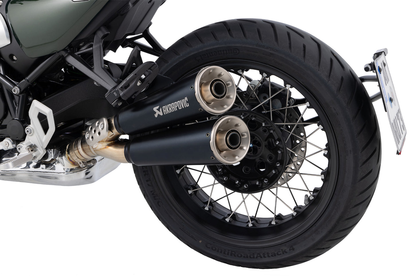 SWING License Plate Holder for Cardan Mount R 12 - black