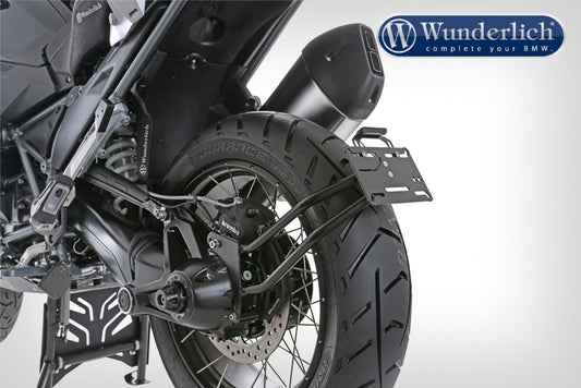 Wunderlich SWING tail section licence plate holder for shaft drive