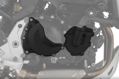 Wunderlich protective cover set for clutch, alternator and water pump - black