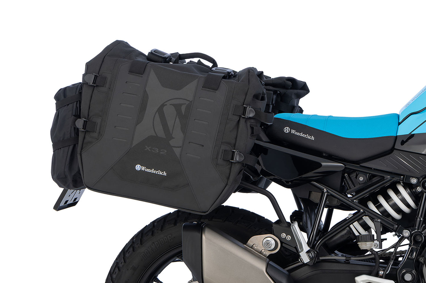 Side bags with carrier Wunderlich X luggage system F 450 GS - Set - black