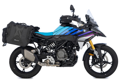 Side bags with carrier Wunderlich X luggage system F 450 GS - Set - black