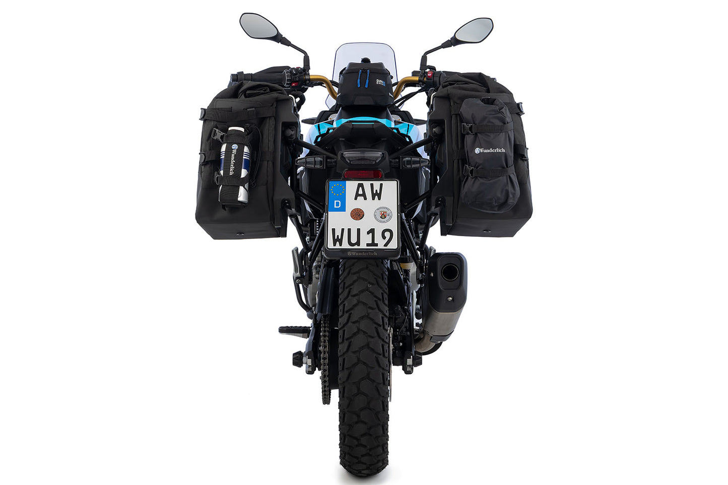 Side bags with carrier Wunderlich X luggage system F 450 GS - Set - black