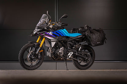 Side bags with carrier Wunderlich X luggage system F 450 GS - Set - black